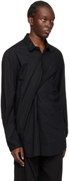 Ann Demeulemeester Black Mark Shirt