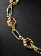 HEALERS FINE JEWELRY - Recycled Gold Citrine Pendant Bracelet