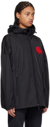 Dsquared2 Black Windbreaker Jacket