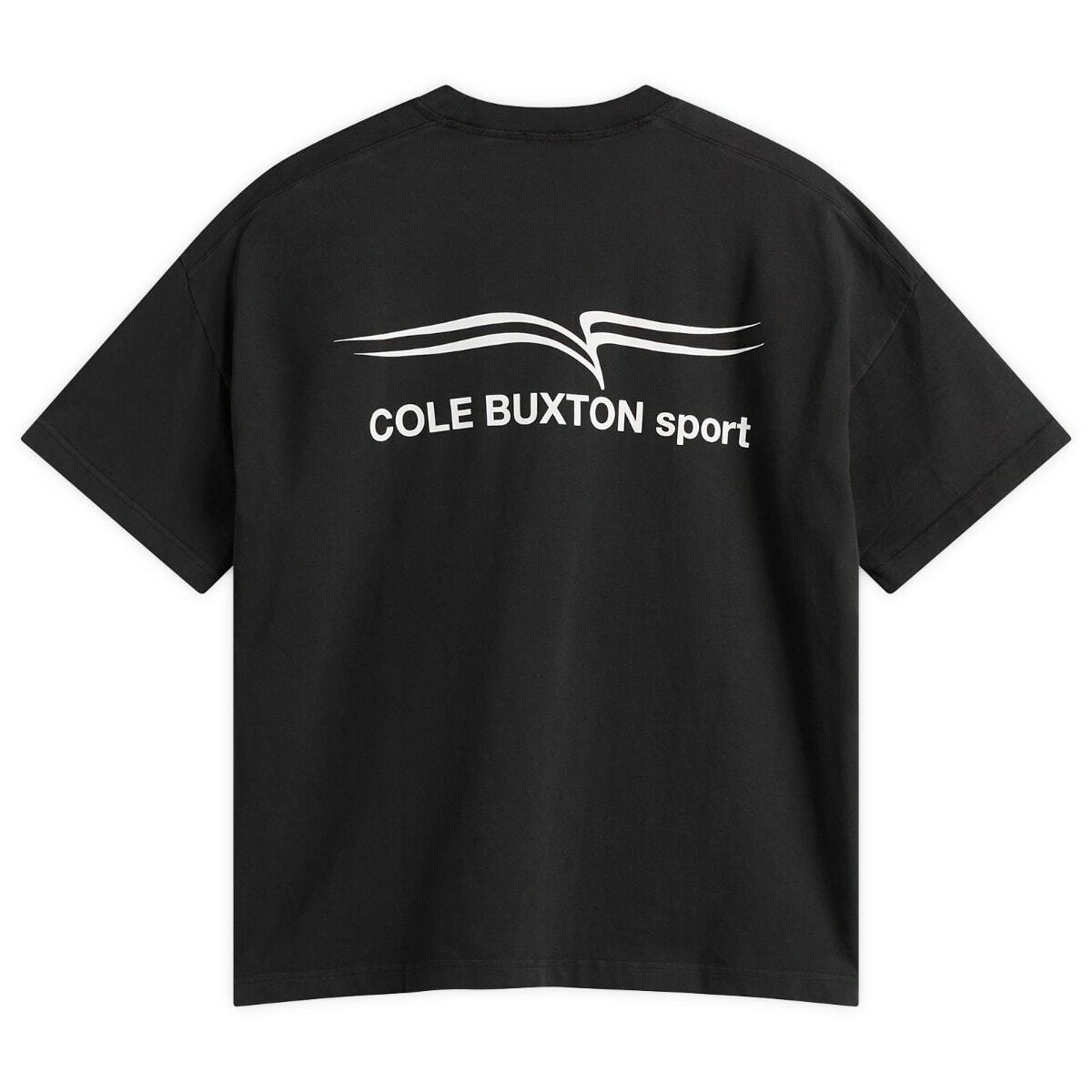Cole Buxton Men's Sport T-Shirt in Vintage Black