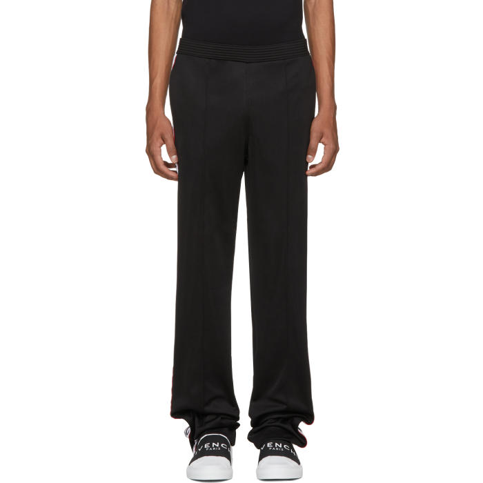 Photo: Givenchy Black Logo Band Lounge Pants 