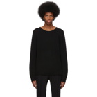 Dries Van Noten Black Tillman Sweater