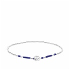 Miansai Men's Lani Lapis Bracelet in Blue/Silver