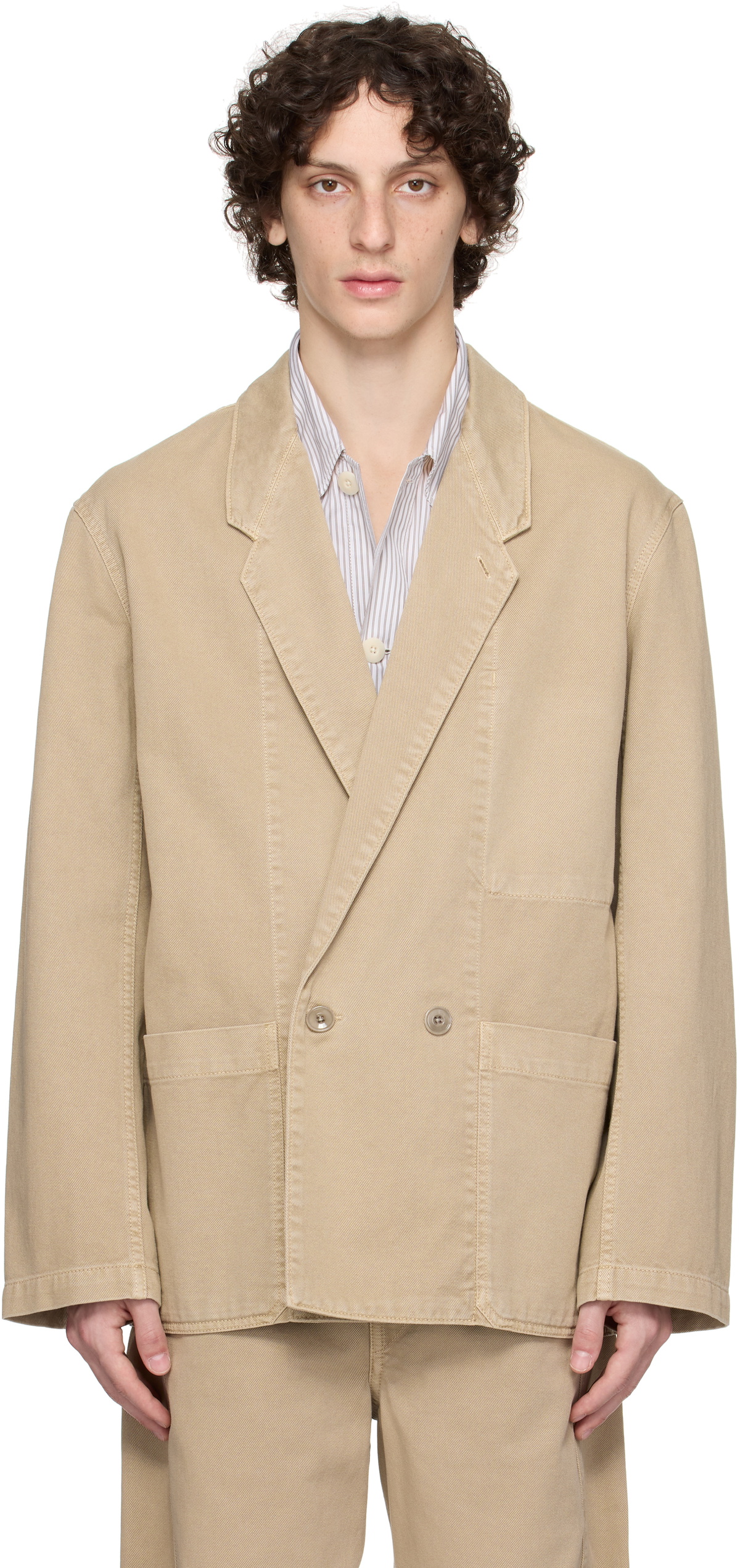 ジャケット・アウター LEMAIRE WORKWEAR BLAZER LEMAIRE Workwear Blazer | Neutrals | FARFETCH