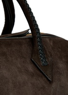 Metier Vérité City Suede Tote bag - Chocolate - One Size
