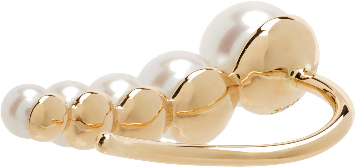 Sophie Bille Brahe Petite Croissant Japonais Single Earring