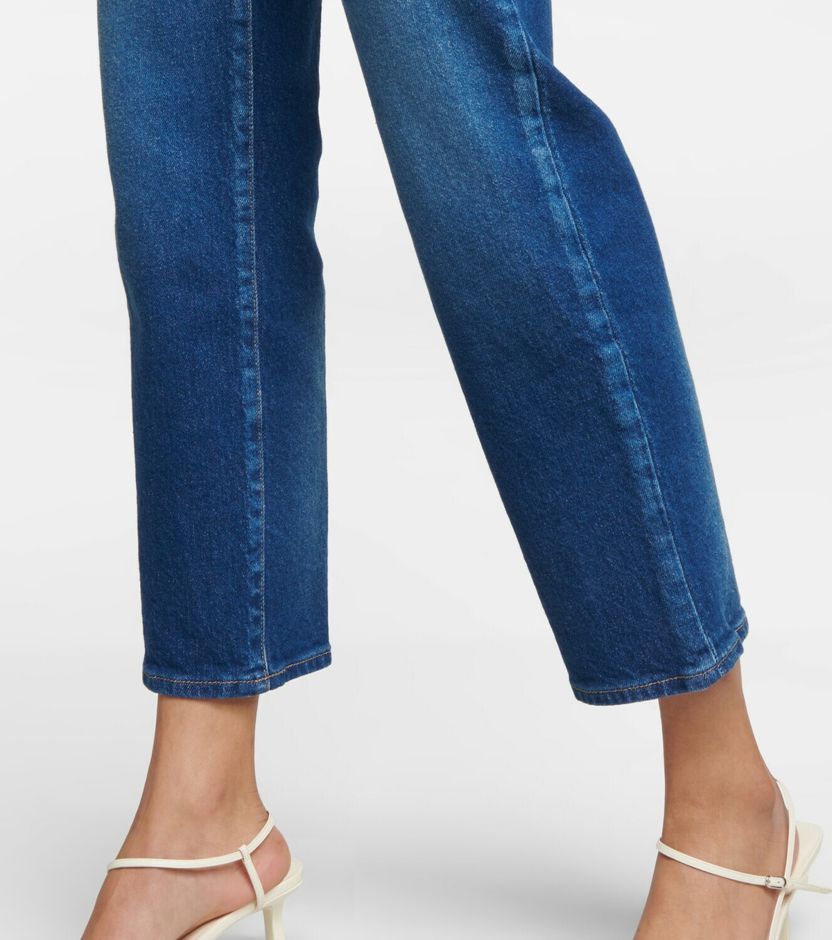 Frame - Le Nouveau mid-rise straight jeans Frame Denim
