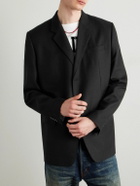 CELINE - Cashmere-Twill Blazer - Black