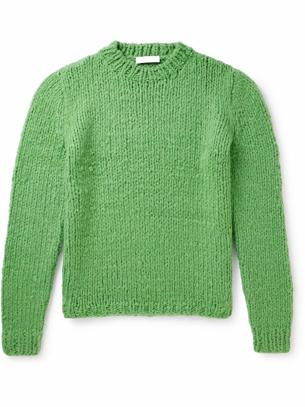 Photo: Gabriela Hearst - Lawrence Welfat Cashmere Sweater - Green