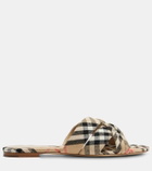 Burberry Burberry Check slides