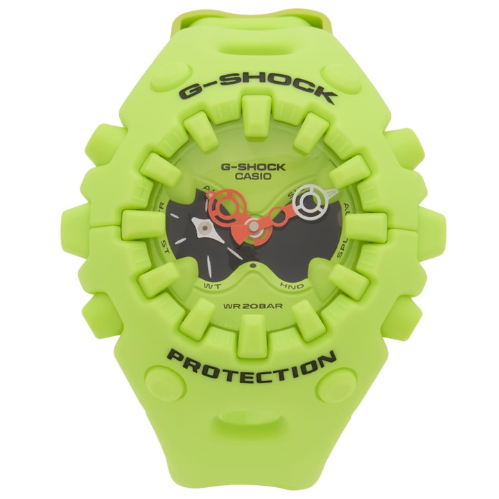 Photo: G-Shock GA-V01 Big Case Watch in Lime Yellow 