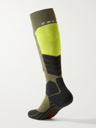 Falke Ergonomic Sport System - SK2 Stretch-Knit Ski Socks - Gray