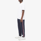 Thom Browne Men's Tricolour Stripe Sweat Pant in Navy