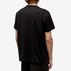 Maison Margiela Men's Embroidered Numbers Logo T-Shirt in Black