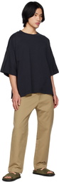 Studio Nicholson Navy Piu T-Shirt