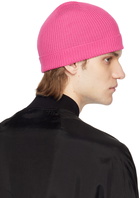 Rick Owens Pink Rolled Beanie