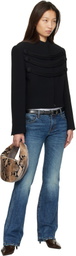 KHAITE Blue Conforti Jeans