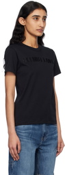 Helmut Lang Black Slim Logo T-shirt