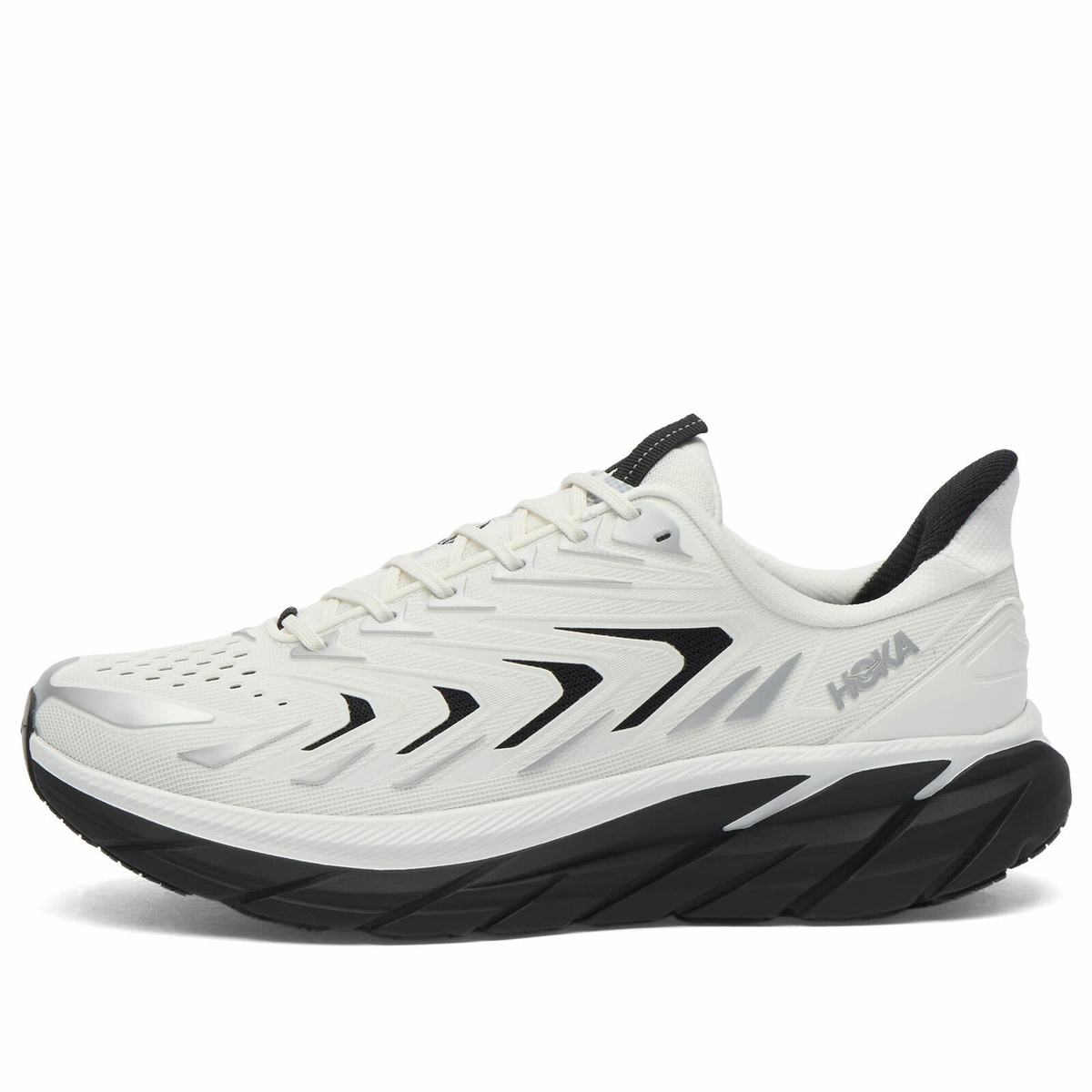 Hoka One One Men's Clifton Utl Sneaker in Frost/Varsity Navy