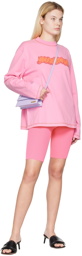 JACQUEMUS Pink Le Papier 'Le T-Shirt Pate à Modeler' Long Sleeve T-Shirt