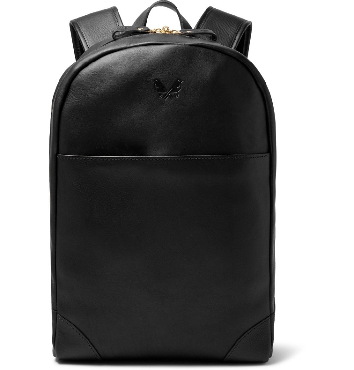 Photo: Bennett Winch - Full-Grain Leather Backpack - Black