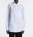 The Row Gavina cotton chambray shirt