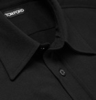 TOM FORD - Cotton-Jersey Shirt - Men - Black
