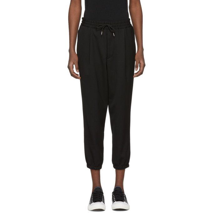 Photo: McQ Alexander McQueen Black Tailored Track Pants