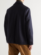 Barena - Wool-Blend Shirt Jacket - Blue