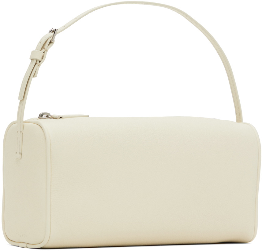 24PF new/The Row 90年代の小さなショルダーバッグ Bag White 90's Bag White in Leather – The Row
