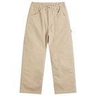 Manastash Men's Washed Color Painter Pant in Light Grey
