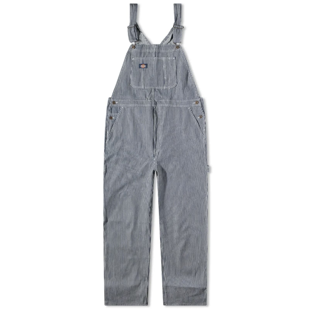 Dickies Men's Classic Hickory Bib Overall in Air Force Blue Dickies ...