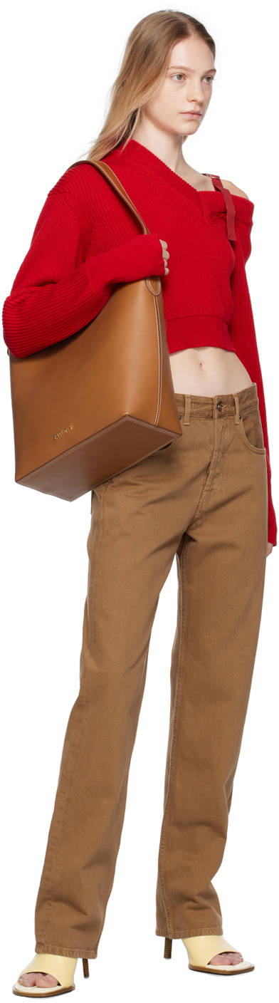 Jacquemus Brown Le Chouchou 'Le Regalo' Bag