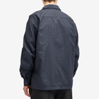 DAIWA Men's Tech Sports Plaid Shirt in Charcoal
