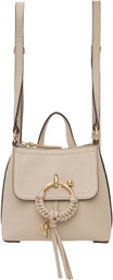See by Chloé Beige Small Joan Backpack