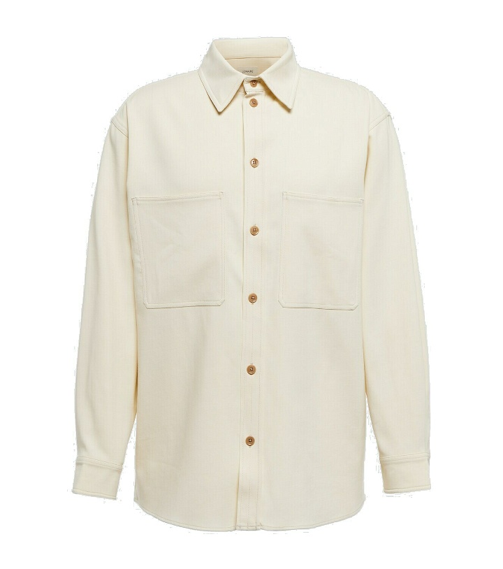 Photo: Lemaire - Cotton and wool-blend twill shirt