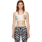 Off-White White Multilogo Sporty Bra