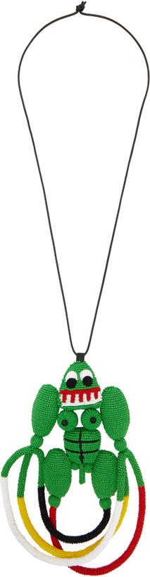 Photo: Walter Van Beirendonck Multicolor Muscle Tube Man Necklace