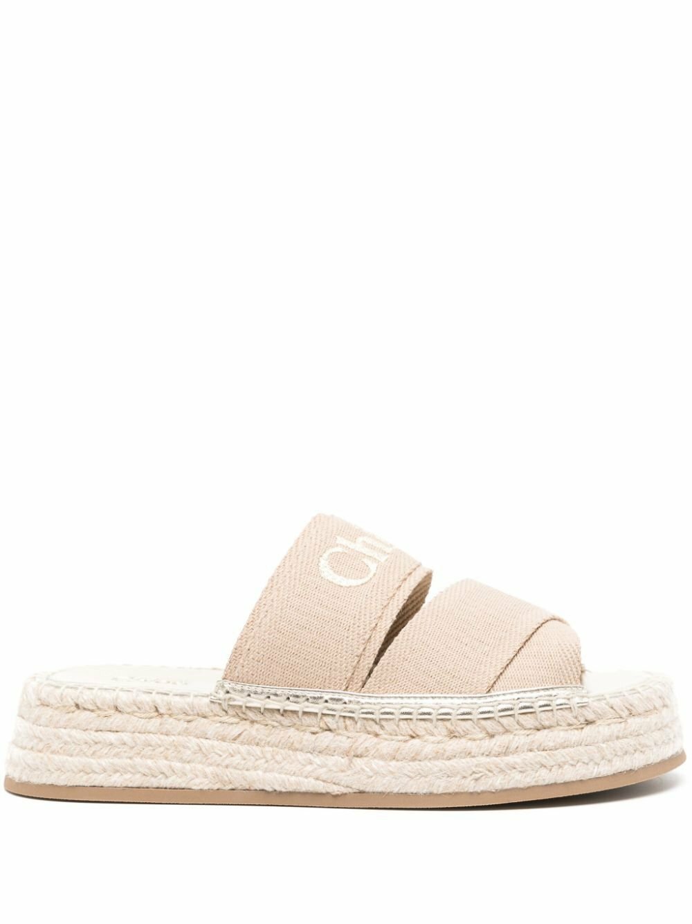 【Chloe】 Pipレザースライド Chloe - Pip leather slides Chloe