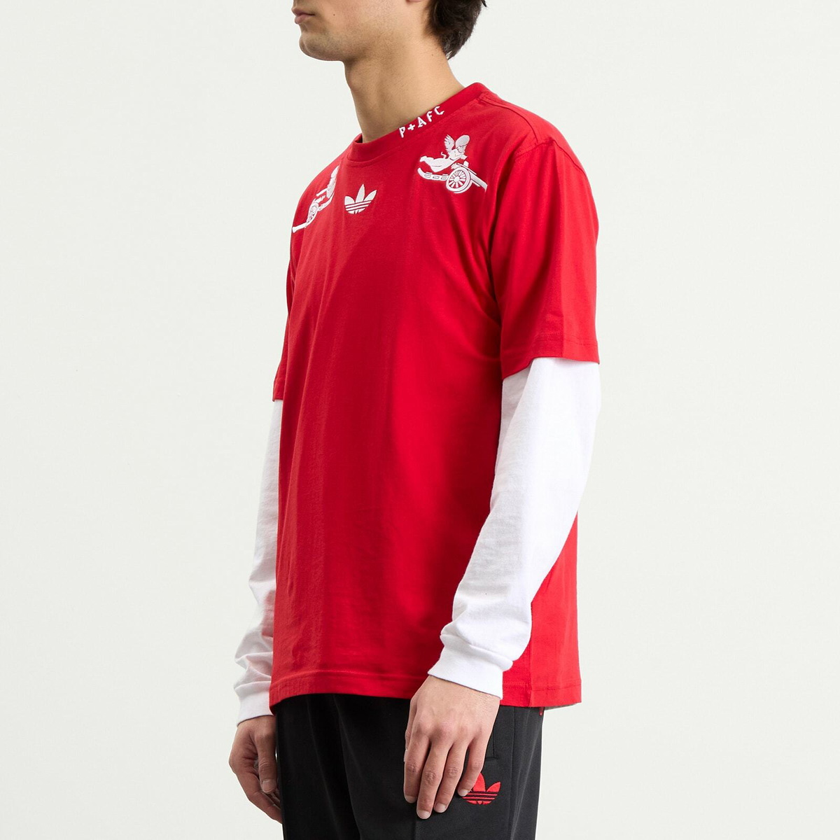 Adidas Men's x Places+Faces x Arsenal FC T-Shirt in Better Scarlet