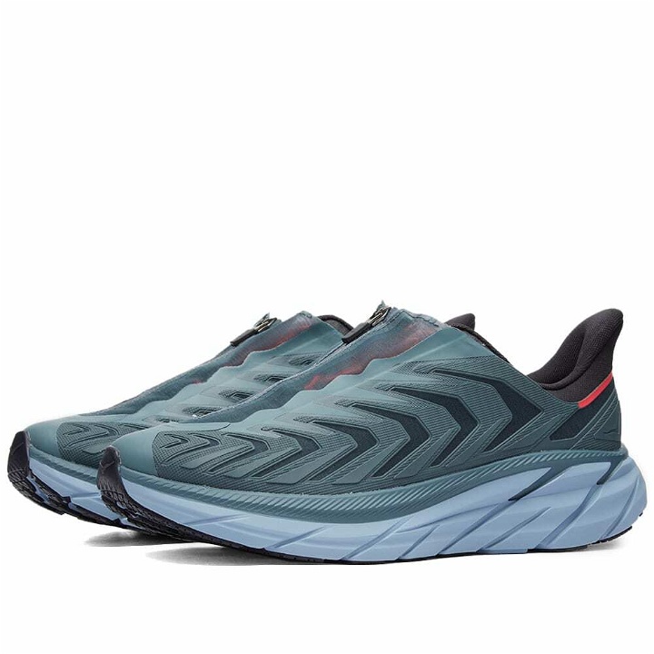 Photo: Hoka One One Men's U Project Clifton Sneakers in Blue