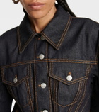 Alexander McQueen Deconstructed denim jacket