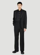 Alexander McQueen - Eyelet Blazer in Black