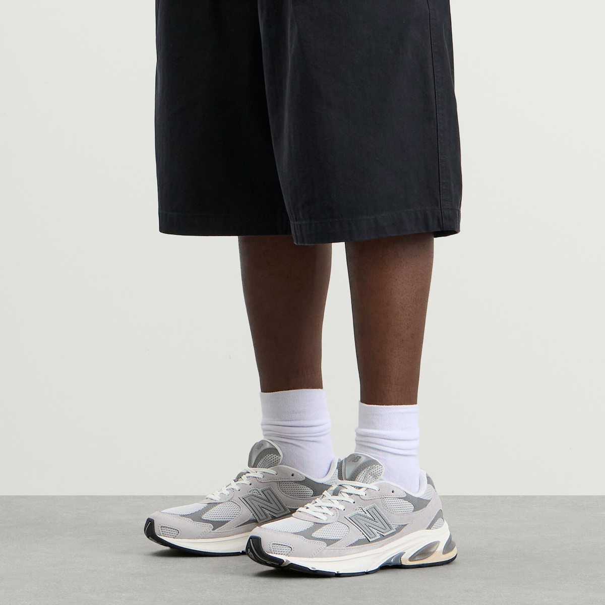 New Balance Abzorb 2010 Sneaker in Raincloud/Harbor Grey/White