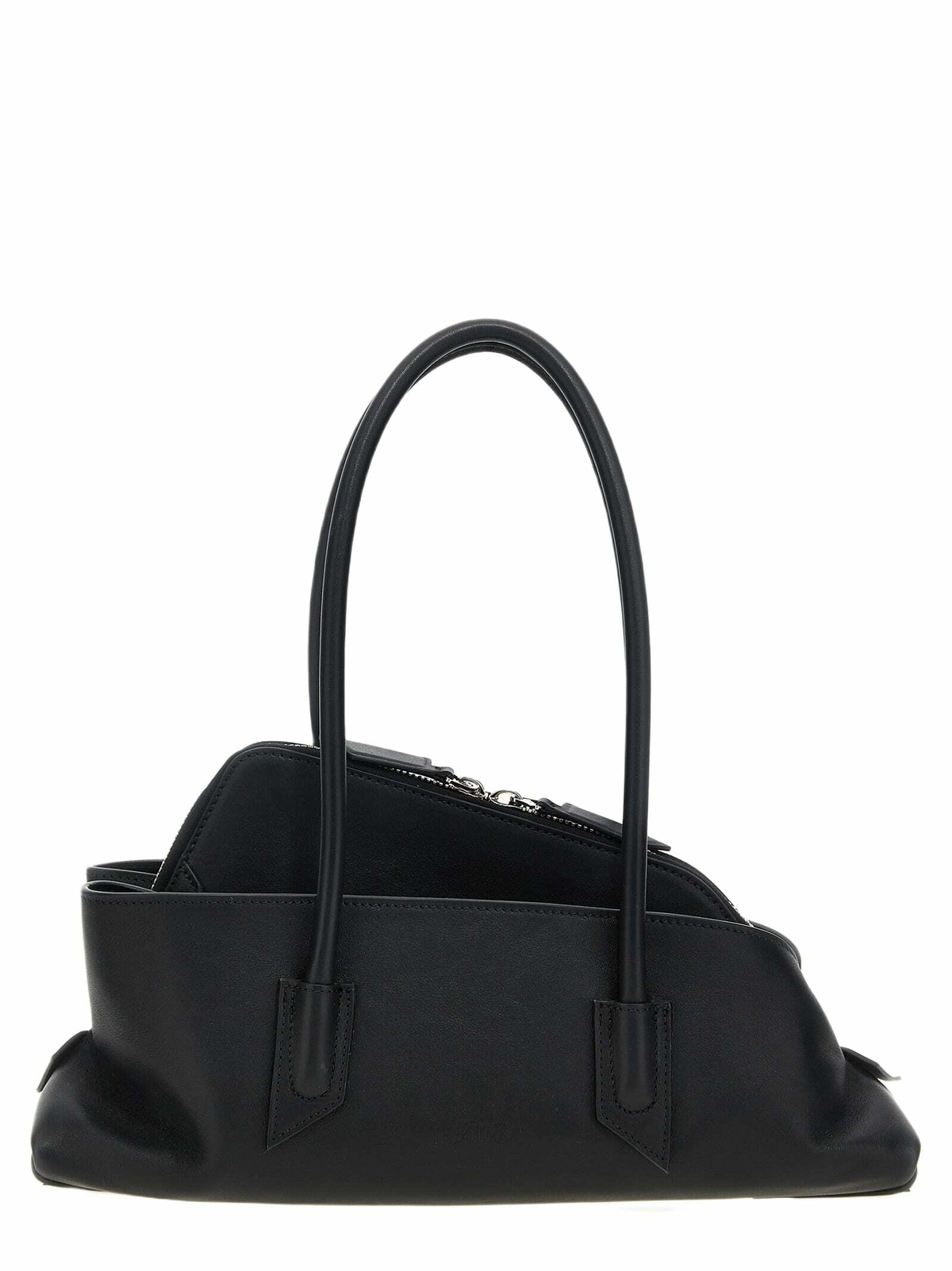 The Attico - 8.30 PM croc-effect patent leather clutch The