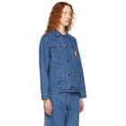 Craig Green Blue Bleached Denim Jacket
