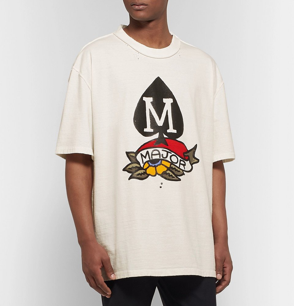 公式サイト Maison Margiela◇Oversized Logo T-Shirts/48/コットン 