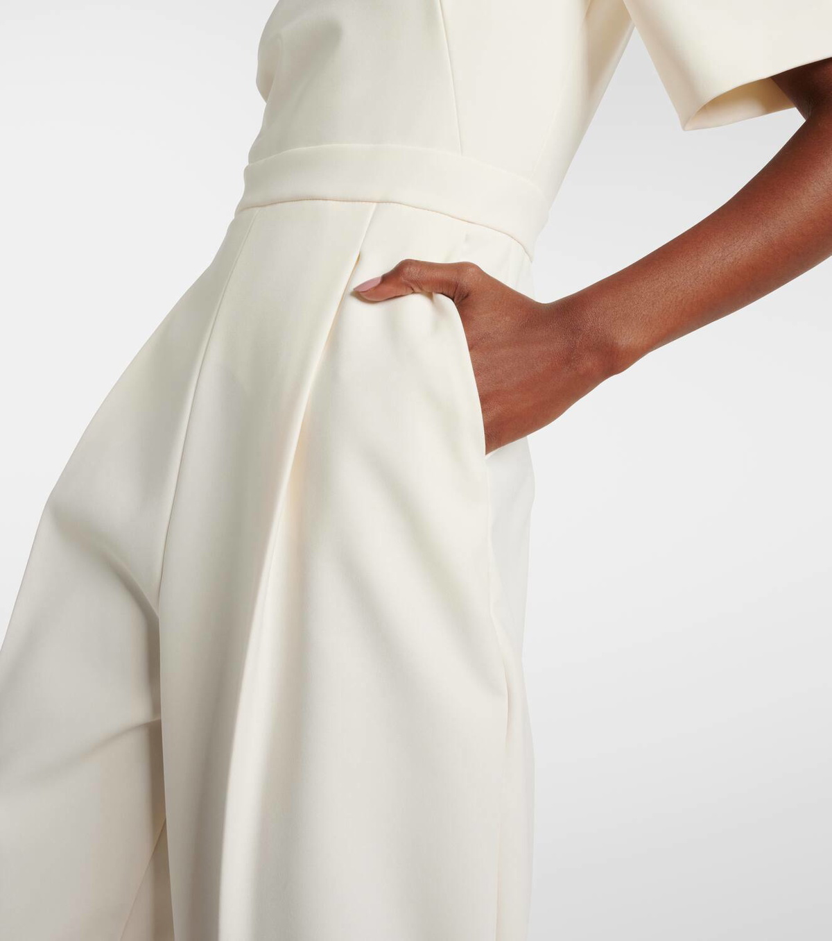 オールインワン・サロペット MAX MARA WHITE CADY ESCHILO JUMPSUIT Max Mara White Cady Eschilo Jumpsuit – LOZURI®