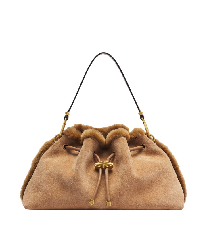 Photo: Jimmy Choo Cinch Medium suede shoulder bag