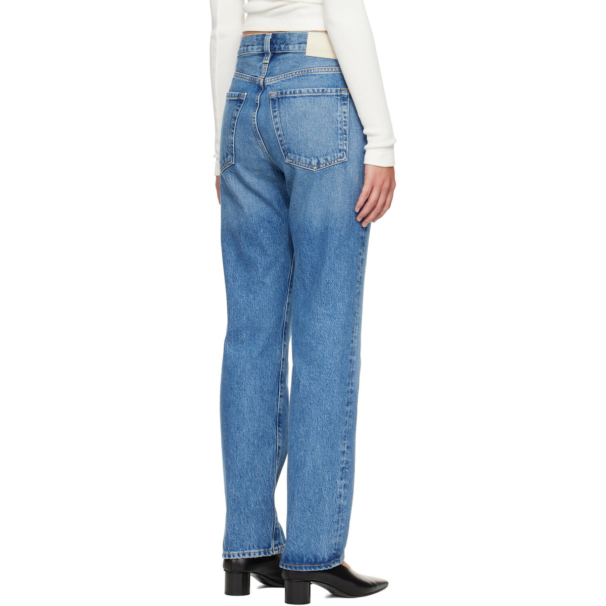 Citizens of Humanity Blue 90s High Rise Straight Jeans